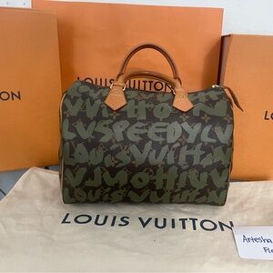 Stephen Sprouse Monogram Graffiti Speedy 30